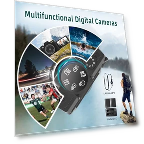 4K 48MP Vlogging Camera — Mirrorless Cameras, Monitech