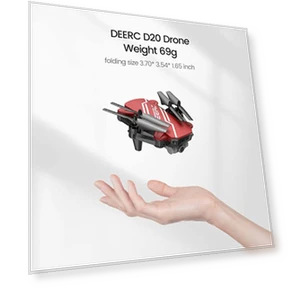 Mini Drone with HD Camera — Drones, DEERC