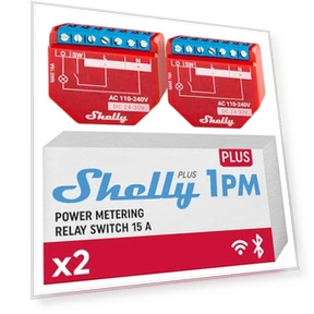WiFi Smart Relay Switch with Power Metering Function — Relays, Allterco Robotics EOOD