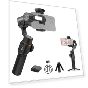 Handheld 3-Axis Stabilizer for Phone Vlog Gimbal — Steady Shots, Zhiyun