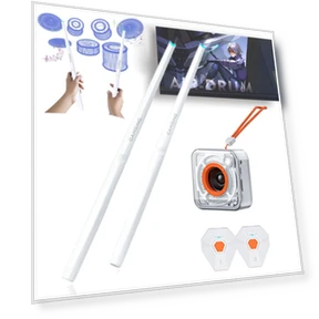 Portable Somatosensory Electronic Drum Kit — Drum Machines, homelight