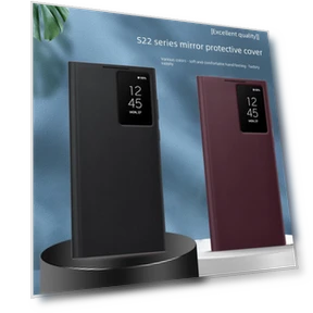 Protective Case with Smart Window and Flip-Free Sleep Function — Phone Accessories, AI Supermarket