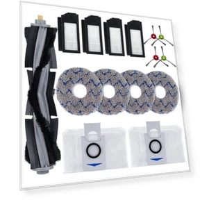 Accessory Set for Ecovacs Deebot X1 Omni X1 Turbo X1 Plus Robot Vacuum — Accessories, Elegant Living House