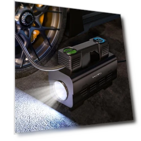 Electric Dual Cylinder High Power Tire Pump — Tire Inflation Solutions, Auto Accessories Home
