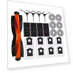 Main Side Brush and Mop Pads — Accessories, Elegant Living House