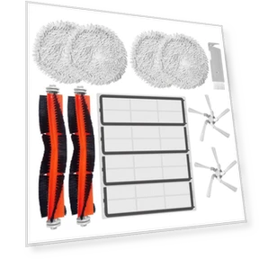 Self-Cleaning Robot Vacuum Spare Parts Kit — Smart Cleaning Robots, Xiaomi