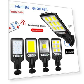 Solar-Powered Wall Light with Motion Sensor — Outdoor Security & Flood Lighting, AI Supermarket
