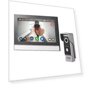 Wireless Doorbell Camera with Monitor — Smart Home Security, Neoglint