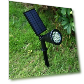Solar Powered LED Lawn Lamp — Garden Illumination, Optimized General