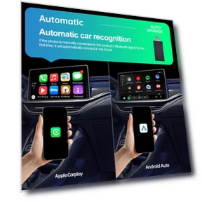 Wireless Carplay and Android Auto AI Box — Car Accessories & Gadgets, Auto Home Solutions