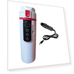 Car Electric Kettle Boiler Smart Heating Cup — Beverage Warmers, Love DIY