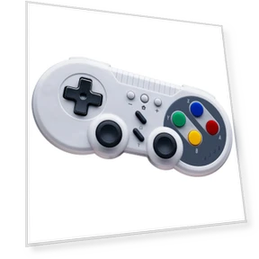 Super Famicom Type Gamepad — Gaming Controllers, DOKI DOKI MARKET form NIPPON