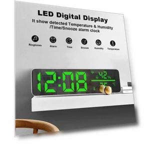 Digital Clock Thermometer with App Control — Home Climate Control, xingxinxin