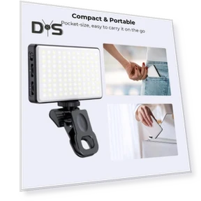 Selfie Ring Light with Clip — Selfie Lights, Enjoy Smart Home