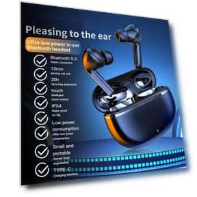 Bluetooth 5.4 Headphones — In-Ear Headphones, Junmaocun