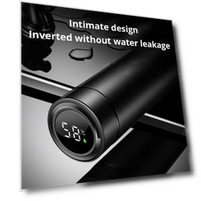 Creative Smart Thermos Bottle with Temperature Display — Beverage Warmers, Homeware Essentials
