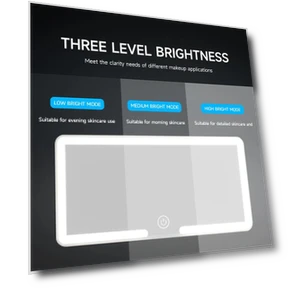 HD Car LED Mirror with Touch Screen — Interior Mirrors, Super Star Mall