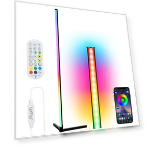 RGB Floor Lamp — Standing Lights, Stone Home