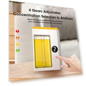Smart Aromatherapy Device with Night Light — Diffusers, Cozy Cottage-Relax