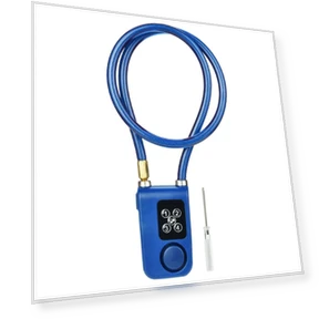 Smart Lock-Alarm Anti-Theft Chain Lock for Bike Gate — Luggage Locks, Lixada