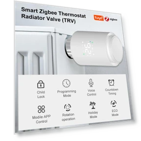 Smart Radiator Thermostat Valve — Smart Home Modules, Home Textile Home Decoration