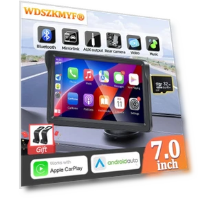7-inch Wireless Carplay Android Auto Car Stereo — Stereo Receivers, Auto Accessories Home
