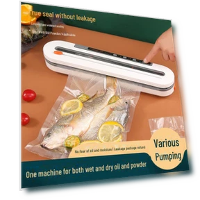 Compact Automatic Vacuum Sealer — Vacuum Bags, Perfect choice for your home
