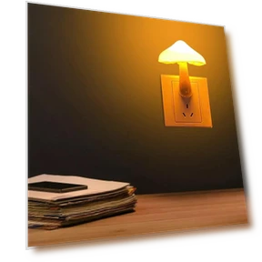 LED Mushroom Night Lights — Night Lights, DC-HOME-3