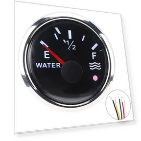 Water Level Indicator — Water Temp, TOMTOP JMS