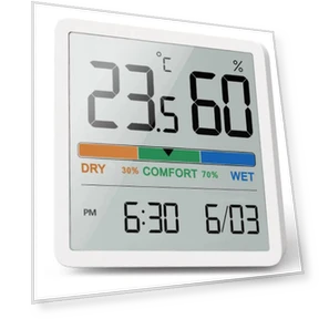 Digital Home Indoor Temperature Humidity Meter — Home Climate Control, JOHO - CarGear