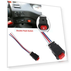 Emergency Signal Button for Motorcycle — Vehicle Safety Signals, AUTO and MOTO
