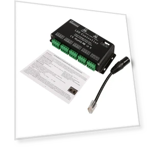 6-channel RGB LED controller DMX decoder driver strip module — Daytime Running Modules, Automobile and motorcycle supplies