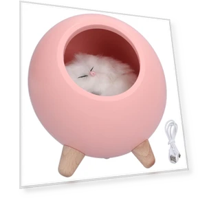 Cute Cat Touch LED Night Light — Night Lights, TOMTOP JMS