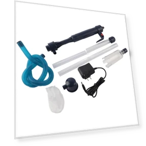 Electric Aquarium Cleaner Siphon Filter — Gravel Cleaners, TOMTOP JMS