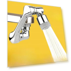 Faucet Extender, Robotic Arm ABS, Single Mode, 1080° Rotating Universal Faucet Extender — Aerators, DC-HOME Textile