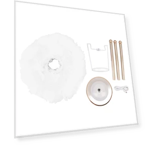 Feather Adjustable Color Brightness Desk Lamp — Lighting Accessories, Tomshine