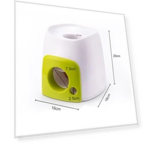 Smart Dog Food Dispenser Ball Roller Toy — Automatic Launchers, TOMTOP JMS