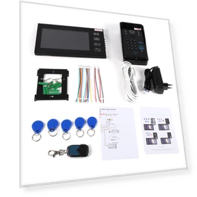 Touchscreen LCD RFID Video Doorbell — Smart Home Security, Automobile and motorcycle supplies
