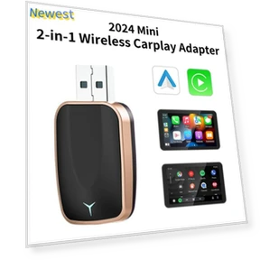 2-in-1 Wireless Carplay AI Box — Car Accessories & Gadgets, YJMP