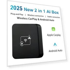 2-in-1 Wireless Carplay+Android Auto Car Adapter — Navigation & GPS Accessories, YJMP Auto Parts