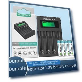 Intelligent USB Charger with LCD Display — Batteries, All About Drones