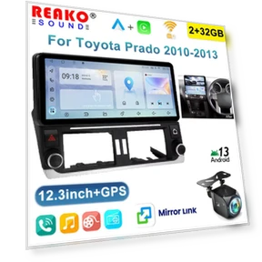 12.3-inch Touchscreen Wireless Carplay — Stereo Receivers, Reakosound