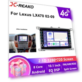 CarPlay WiFi Android 13 Car Radio with Touch Screen GPS Navigation — In-Dash, X-REAKO Global Car Radio