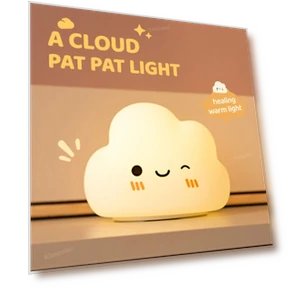 Cloud Silicone Night Light — Lamps & Shades, DC-HOME Textile