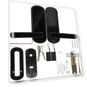 Electronic Smart Bluetooth APP Card with Password, Door Lock, Digital Keypad, Touch Screen — Smart Home Security, KONNWEI