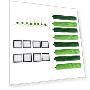 Hepa Filter and Side Brush Roll — Parts & Accessories, Modern Home Furnishing