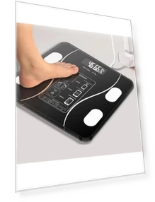 Intelligent Digital Scale for Weight and Fat — Weight Management Tools, DC-HOME Textile