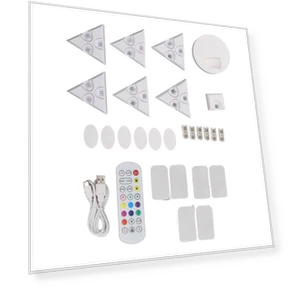 RGB LED Wall Light Panel — Wall Lighting, KONNWEI