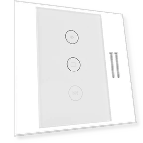 Smart Touch Curtain Switch — Smart Home Hubs & Controllers, KONNWEI