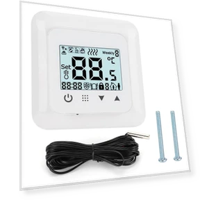 Smart Touchscreen Thermostat — Home Climate Control, KONNWEI